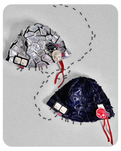 Load image into Gallery viewer, LEATHER CRACK BEANIE
