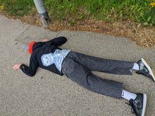 Load image into Gallery viewer, &#39;ELECTRIC TERMINATOR&#39; in Baby Blue, L
