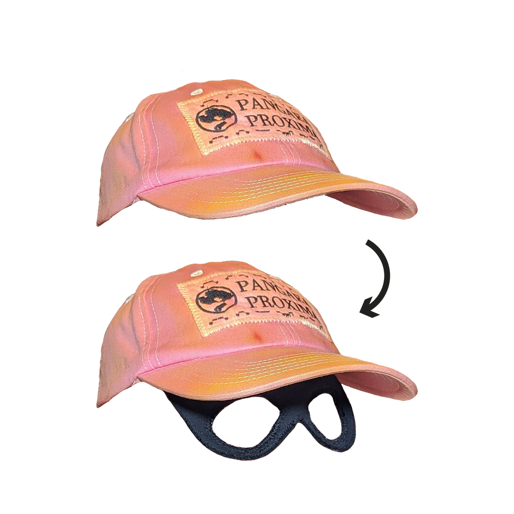 individually dyed 'IDENTITY' caps