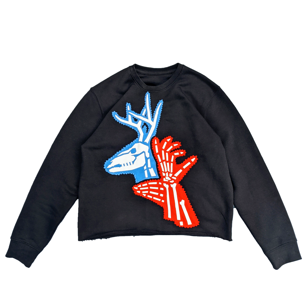 'ELECTRIC STEADY HANDS' Sweatshirt, M