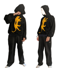 Load image into Gallery viewer, &#39;The lions eye&#39; DISRUPT upcycled hoodie
