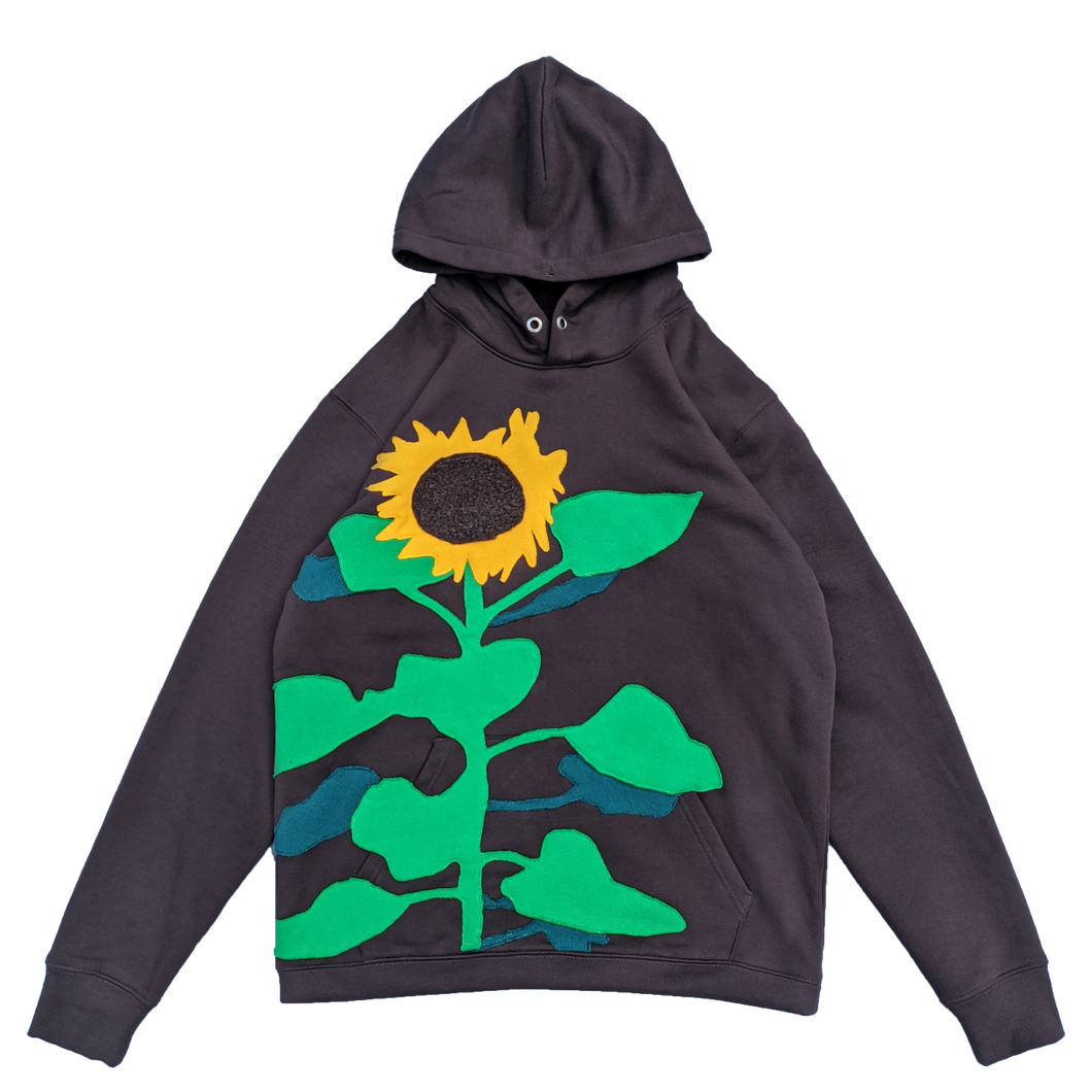 'PLANT A SEED GROW A FLOWER' Hoodie, L