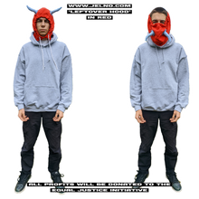 Load image into Gallery viewer, &#39;LEFTOVER HOOD&#39; in Red
