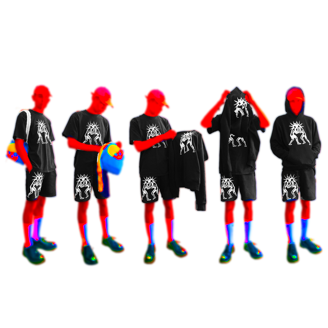 THE TWO GIANTS: black t-shirt